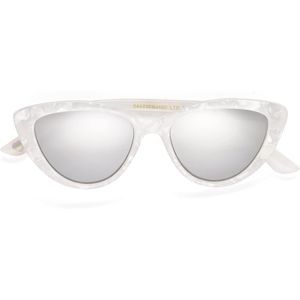 Betsy Johnson Sunglasses Marble Pearl White - Cat Eye Gold Detail Mother of Pearl Prescription Sunglasses and Cat Eye Frames main image 3